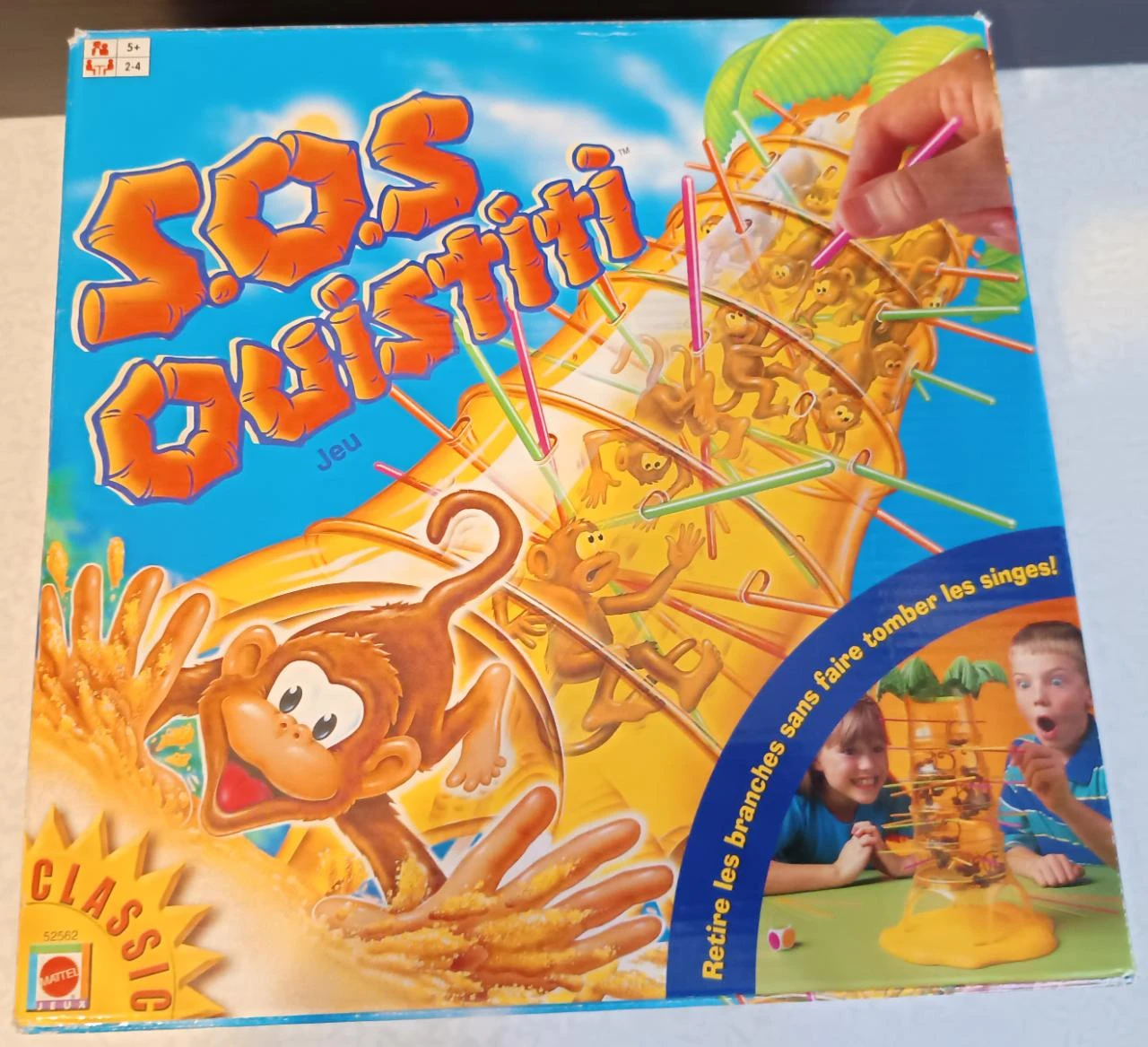 🎯 SOS Ouistiti Board Game (Mattel Classic Version) - Excellent Condition – photo 4